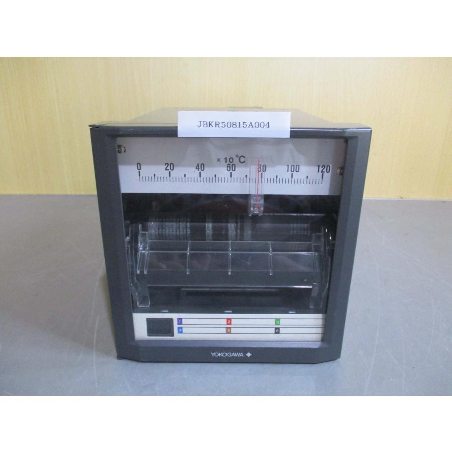 中古 YOKOGAWA チャートレコーダ 温度記録計 436506 中古 YOKOGAWA チャートレコーダ 温度記録計 436506