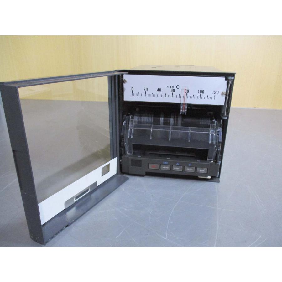 中古 YOKOGAWA チャートレコーダ 温度記録計 436506 中古 YOKOGAWA チャートレコーダ 温度記録計 436506