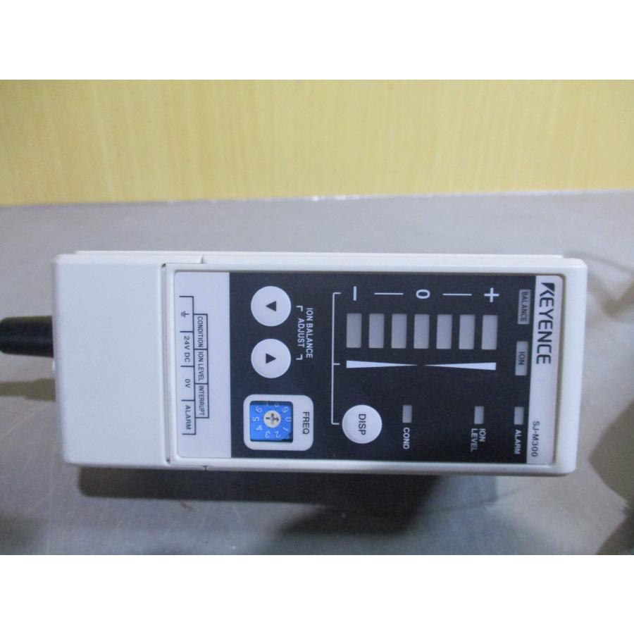 中古 KEYENCE SJ-M030/SJ-M300 イオナイザー 静電気除去装置