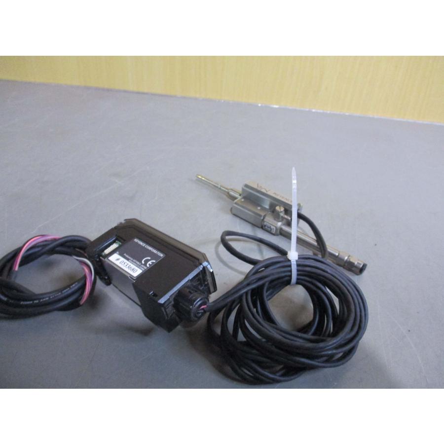 中古 KEYENCE GAUGE SENSOR GT-72A/GT-A10L 接触式デジタルセンサー 