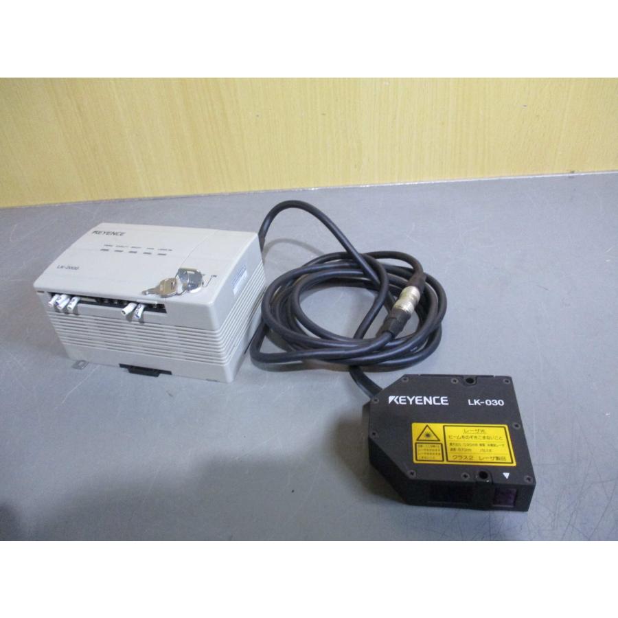 中古 KEYENCE LK-2000/LK-030 CCDレーザ変位センサ 中古 KEYENCE LK-2000/LK-030 CCDレーザ変位センサ