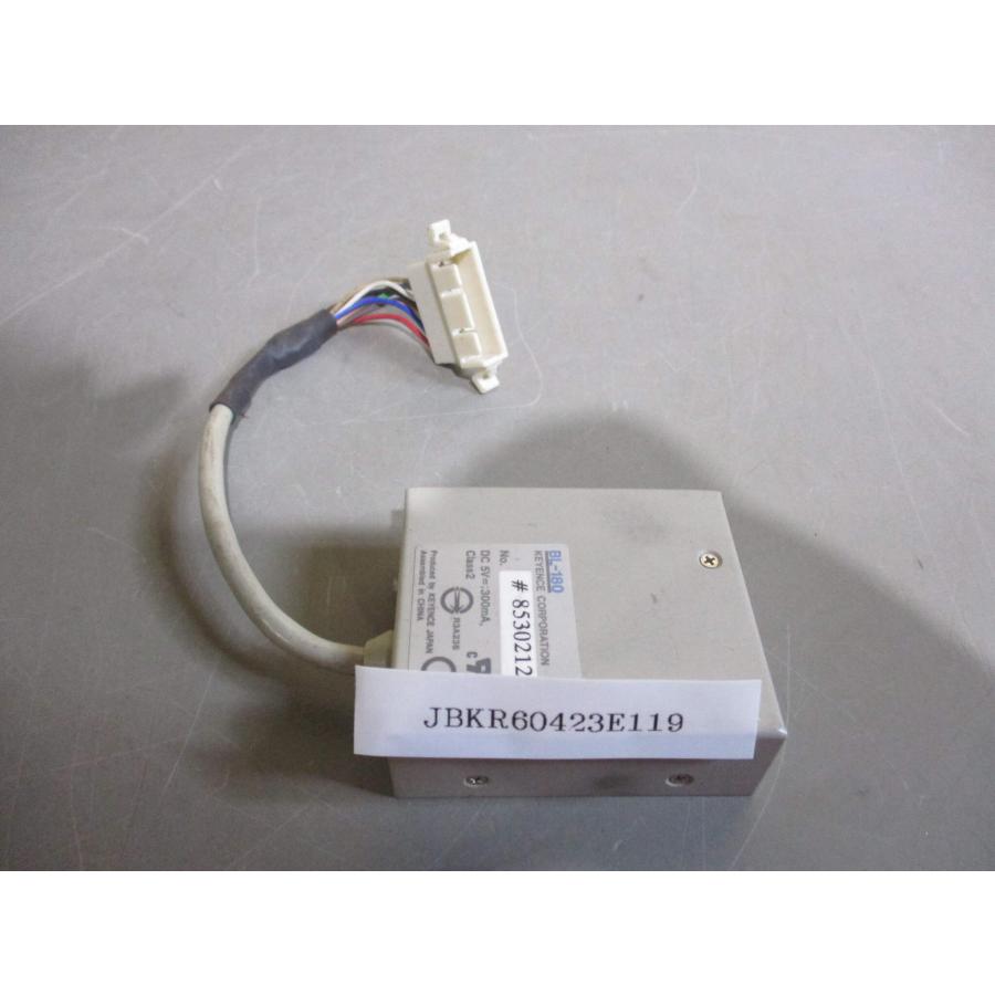 中古 KEYENCE BL-180 超小型CCD式バーコードリーダ(JBKR60423E119 