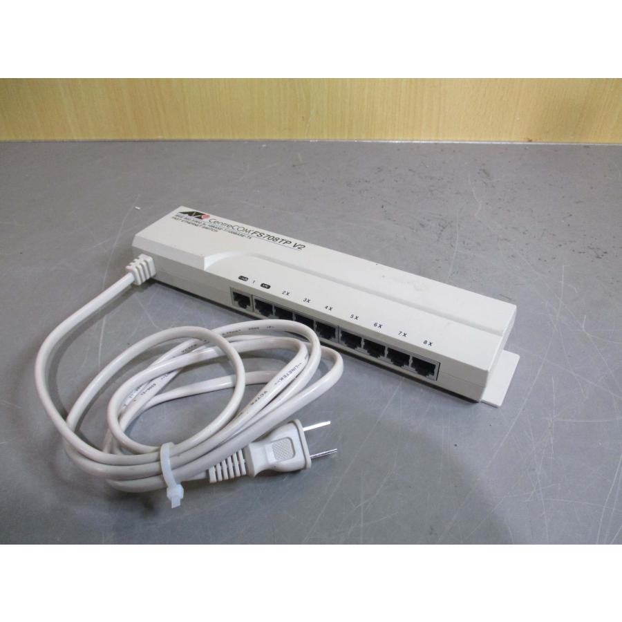 中古 Allied Telesis CentreCOM FS708TP V2 8ポートスイッチ 中古 Allied Telesis CentreCOM FS708TP V2 8ポートスイッチ
