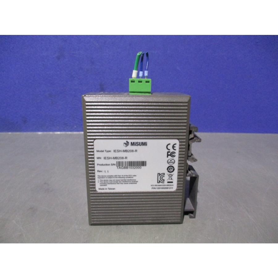 中古 MISUMI IESH-MB208-R 5/8ポート10/100M スイッチングハブ