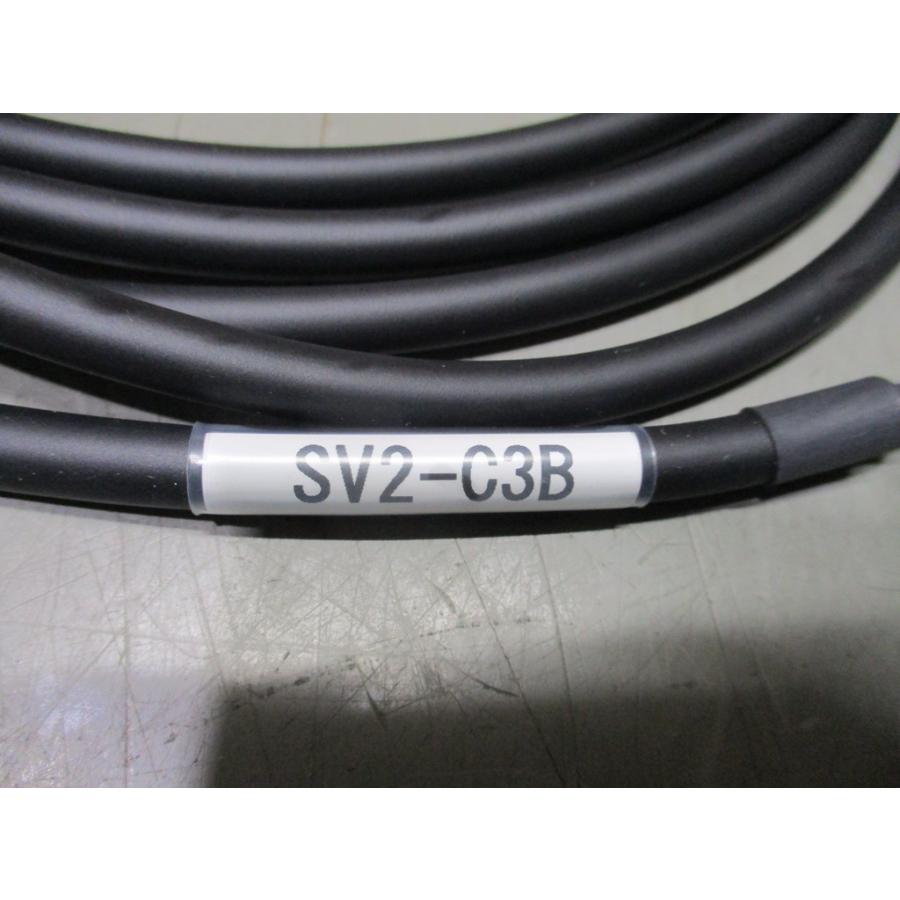 新古 KEYENCE SV2-C3B モータ電源ケーブル 標準 3m 200W/400W用