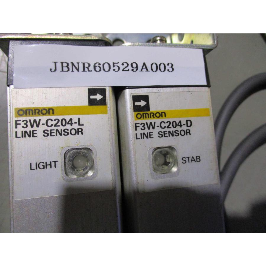 中古 Omron F3W-C204-L / F3W-C204-D LINE SENSOR (JBNR60529A003