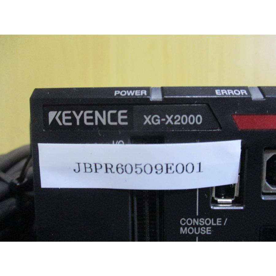 中古 KEYENCE XG-X2000/ CA-DC40E /CA-HX048M*2 (JBPR60509E001