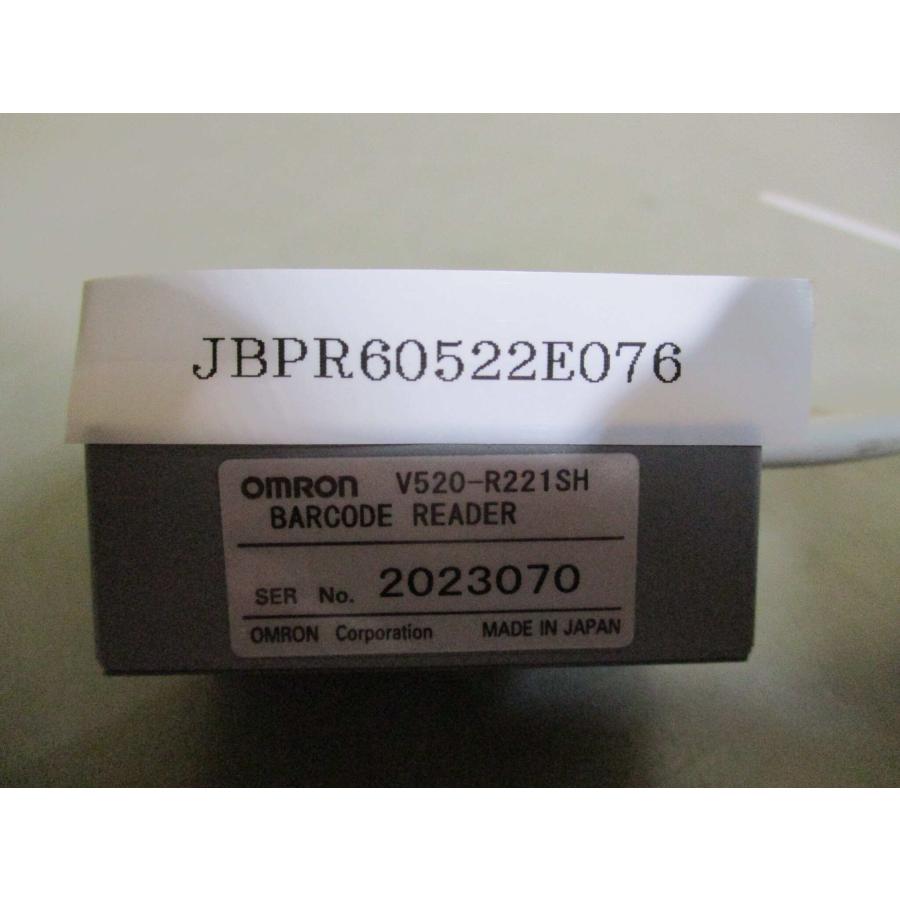 中古 OMRON V520-R221SH BARCODE READER バーコードリーダ 