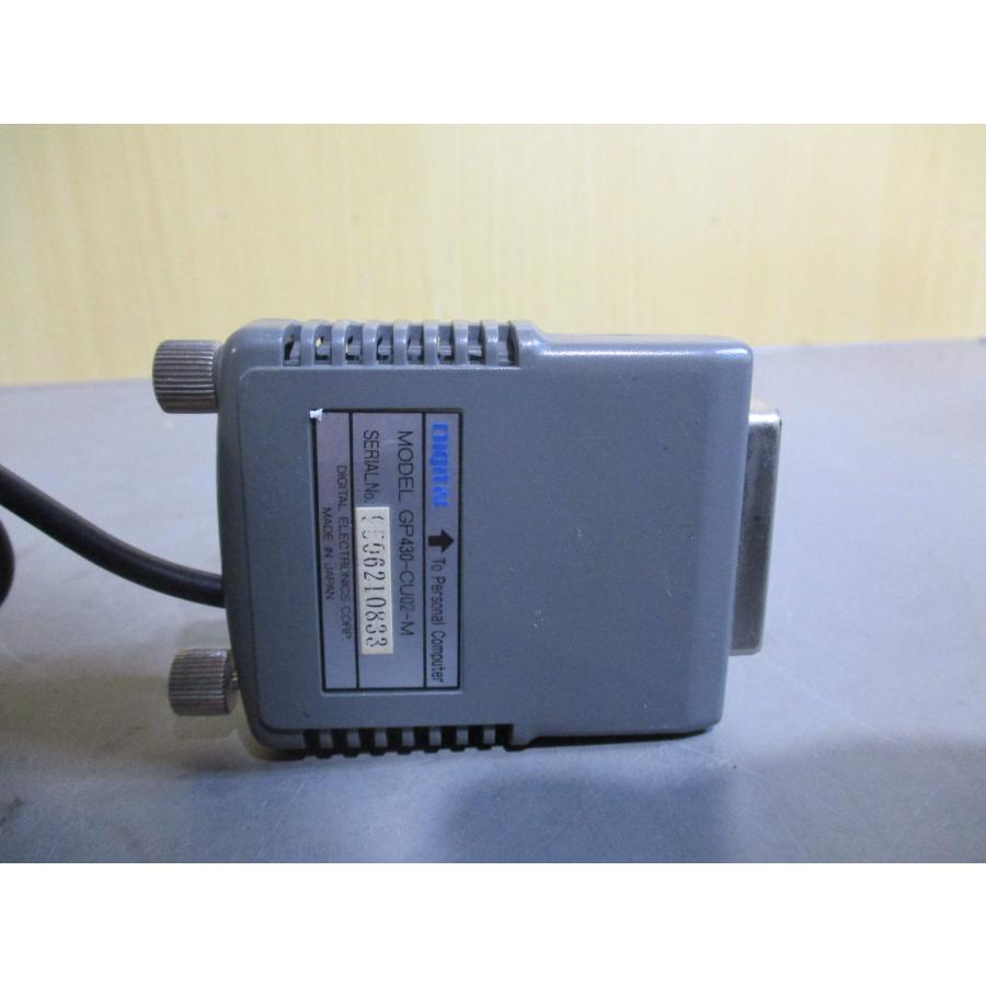 中古OIGITAL GP430-CU02-M プログラミングケーブル、25 ピン