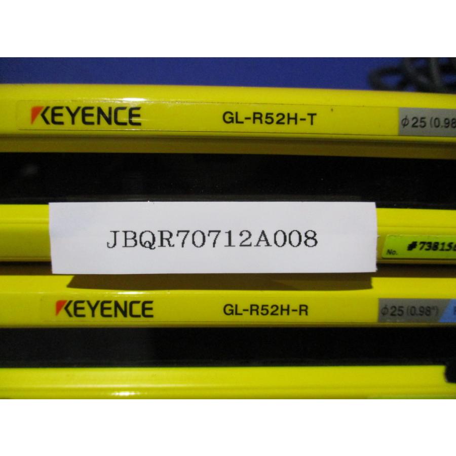 中古 KEYENCE GL-R52H-T&GL-R52H-R/GL-R08H-T&GL-R08H-R セーフティライトカーテン セット ...