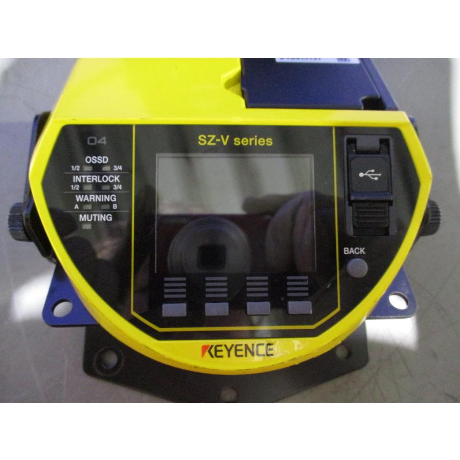 中古 KEYENCE SZ-VH1X セーフティレーザスキャナ (JBQR70712A009