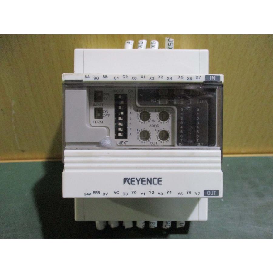 中古 KEYENCE キーエンス KL-8BXT 8点 ネジ端子台 2個(JBRR50606C153 