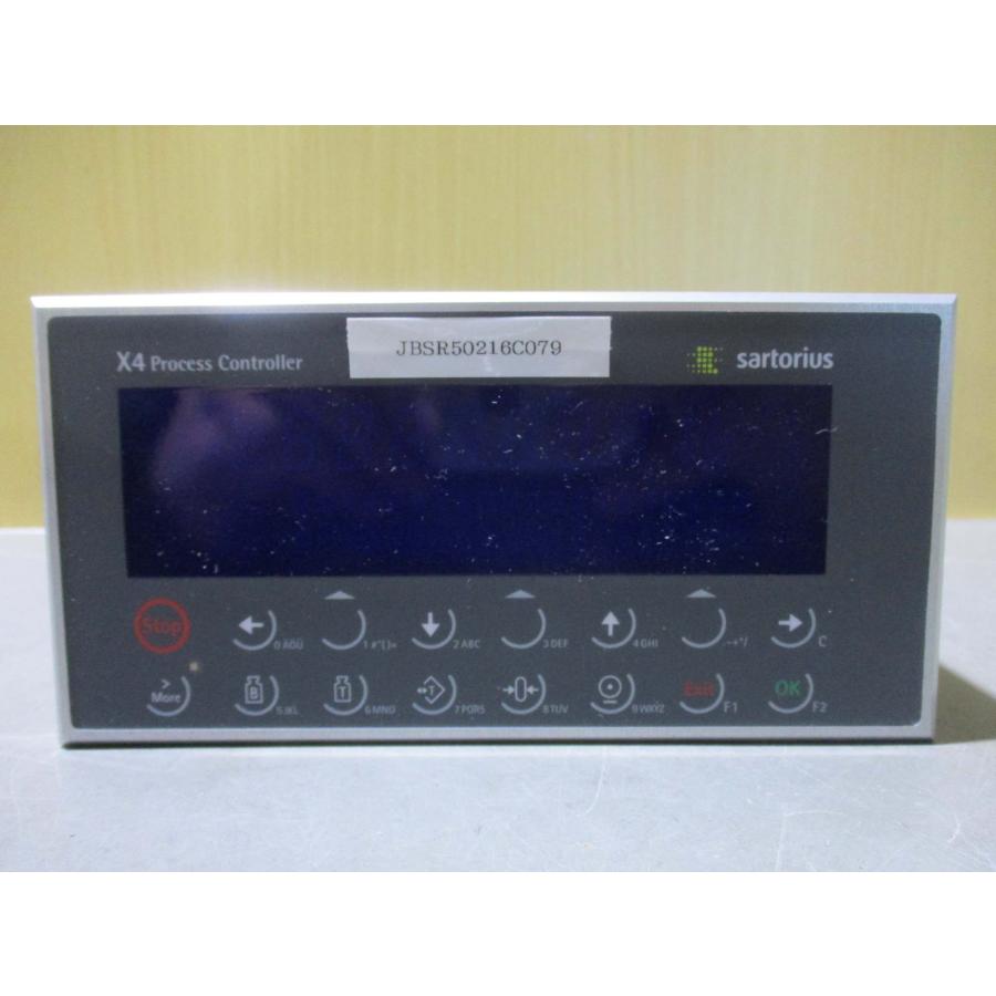 中古 SARTORIUS X4 PROCESS CONTROLLER PR 5510/00 プロセスコントローラー 通電OK ...