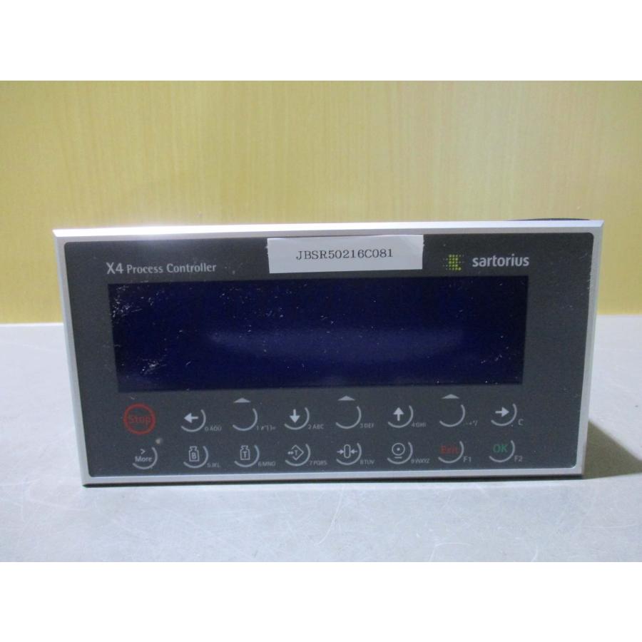 中古 SARTORIUS X4 PROCESS CONTROLLER PR 5510/00 プロセス