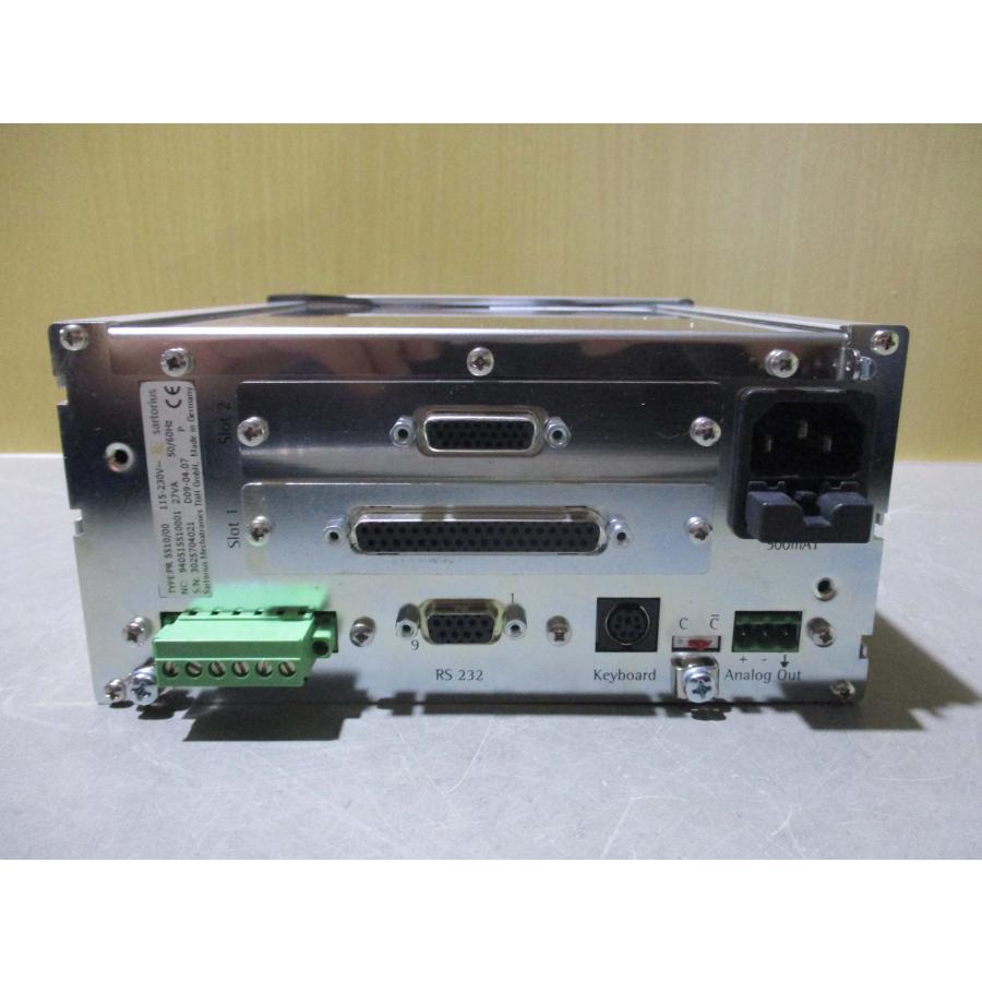 中古 SARTORIUS X4 PROCESS CONTROLLER PR 5510/00 プロセスコントローラー 通電OK ...