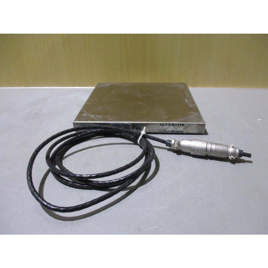 中古TOYO SOKKI LOAD CELL PLL-50L-200 50KG 超薄型設計の台はかり 