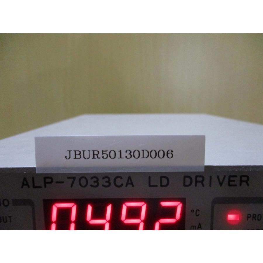 中古 DATA SYSTEM LD DRIVER ALP-7033CA 半導体レーザ駆動装置 通電OK 