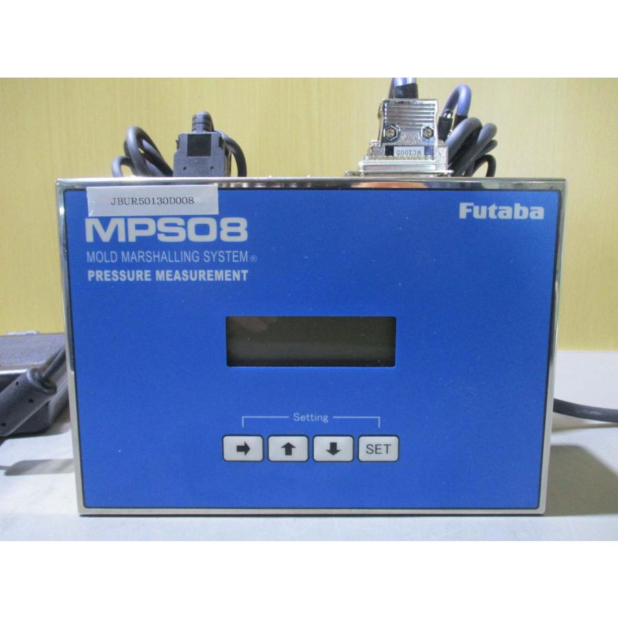 中古 FUTABA PRESSURE MEASUREMENT UNIT MPS08 圧力計測アンプ/ UJP04(JBUR50130D008 ...