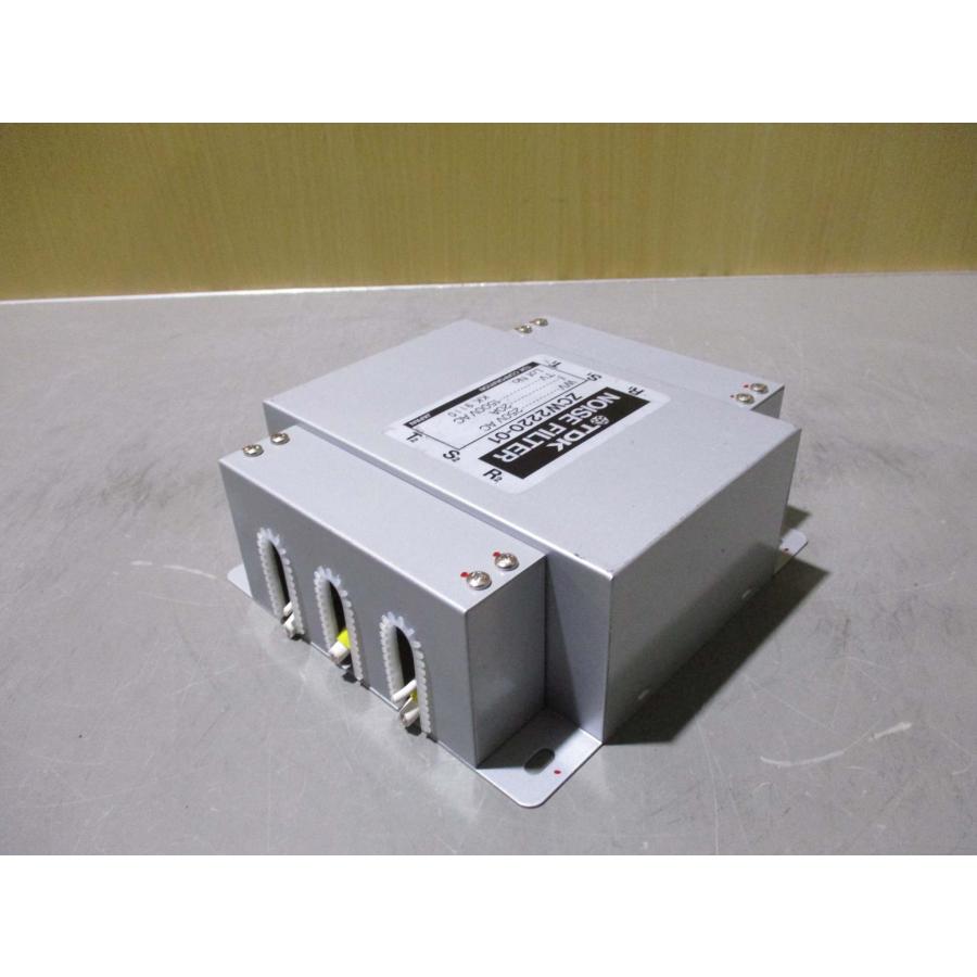 中古TDK NOISE FILTER ZCW2220-01 ノイズフィルター 20A(JBVR50117B077