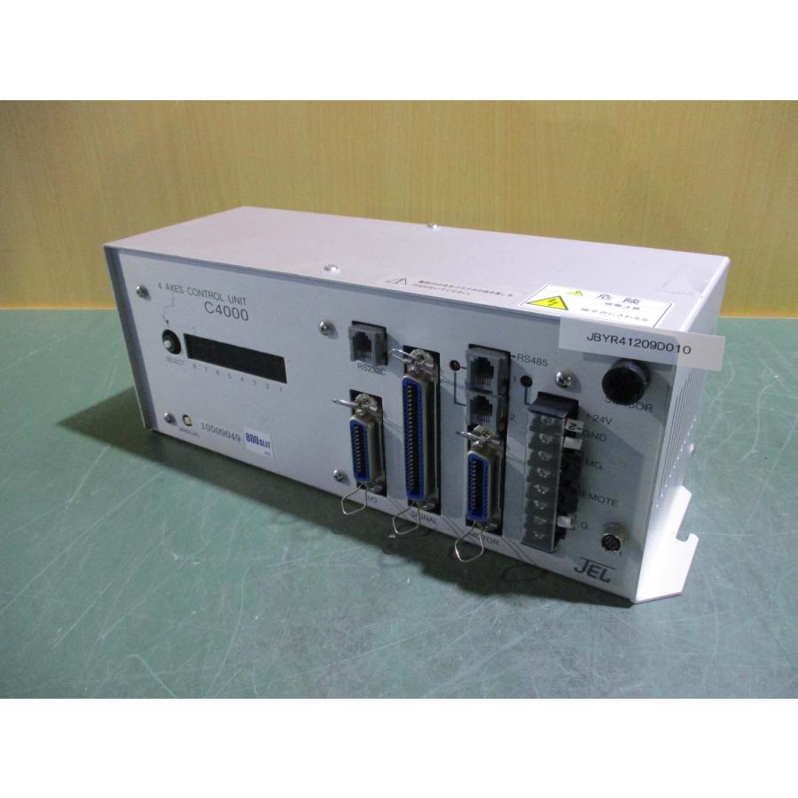 中古 JEL 4 AXES CONTROL UNIT C4000 動作保証 中古 JEL 4 AXES