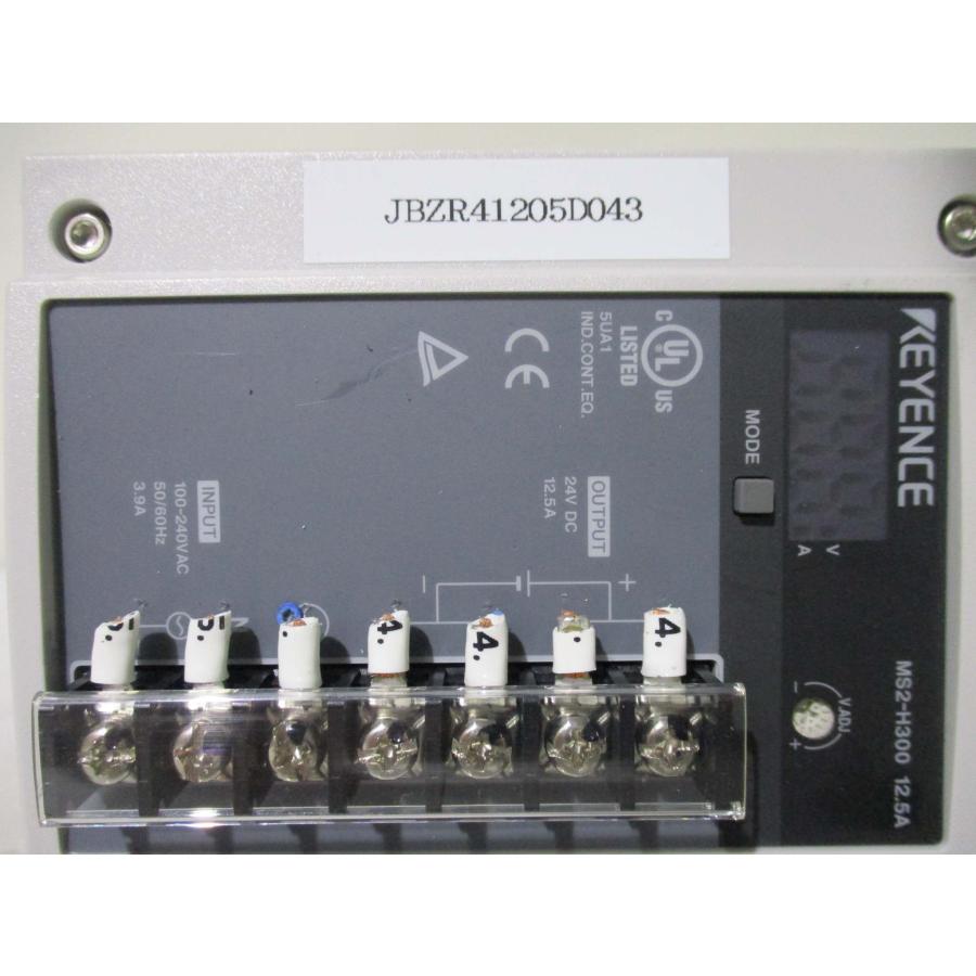 中古 KEYENCE switching power supply MS2-H300 切替電源 12.5A