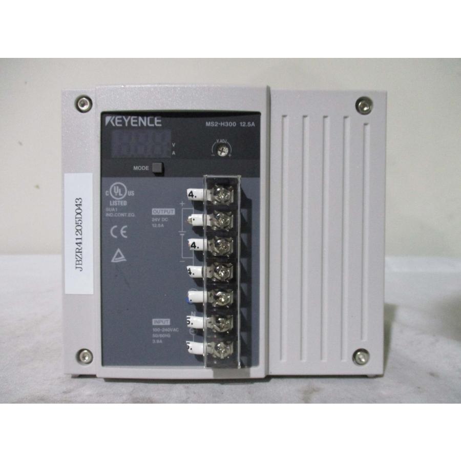 中古 KEYENCE switching power supply MS2-H300 切替電源 12.5A