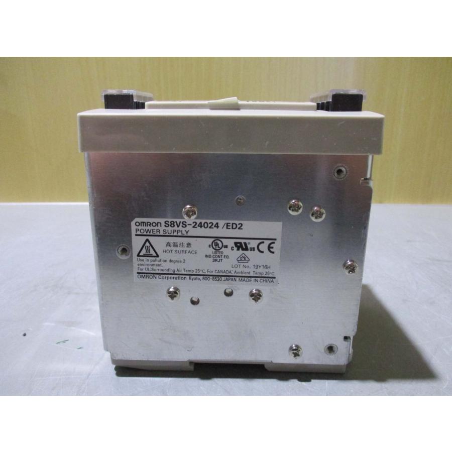 中古OMRON スイッチング・パワーサプライ S8VS-24024/ED2