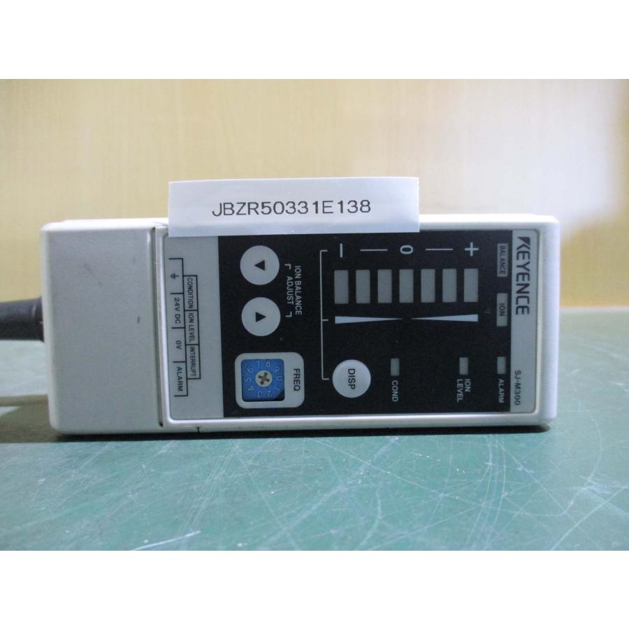 中古 KEYENCE SJ-M030/SJ-M300 イオナイザー 静電気除去装置 中古 KEYENCE SJ-M030/SJ-M300 イオナイザー 静電気除去装置