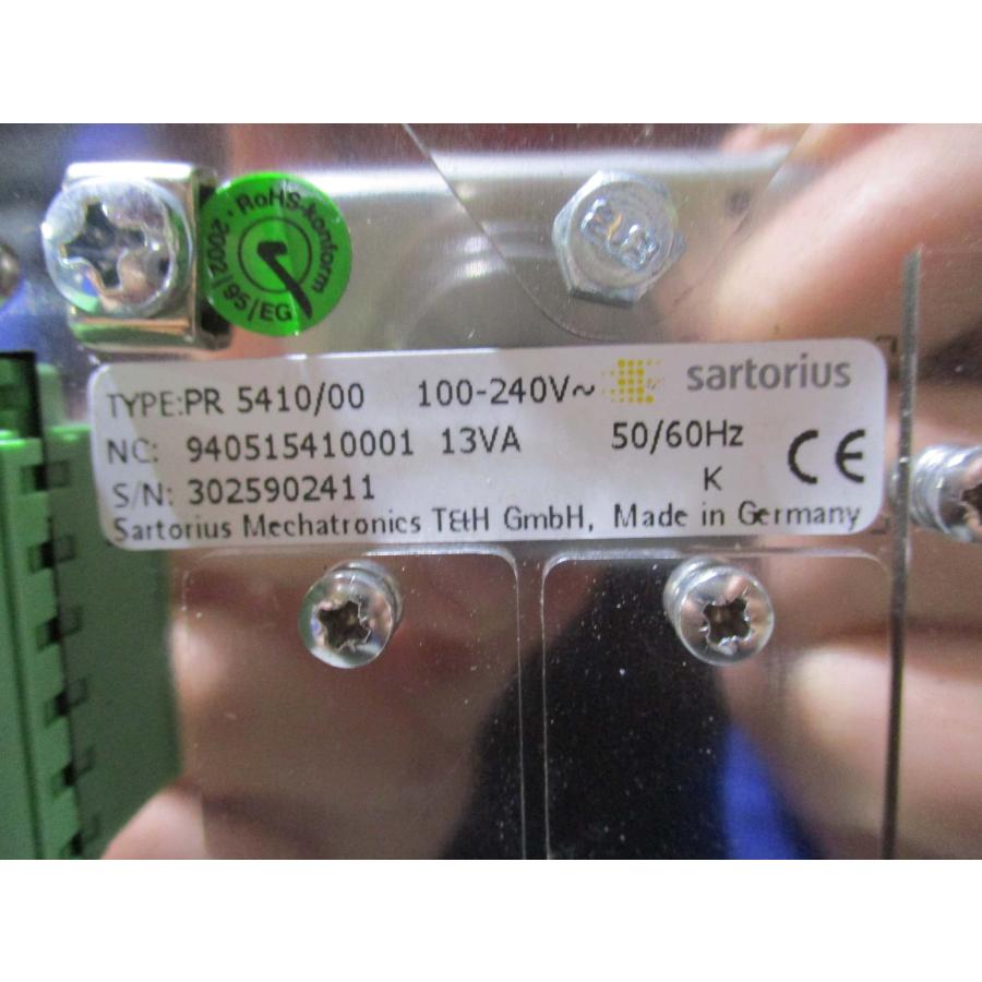 中古 SARTORIUS X3 PROCESS LNDICATOR PR 5410/00(JCAR40810D028)