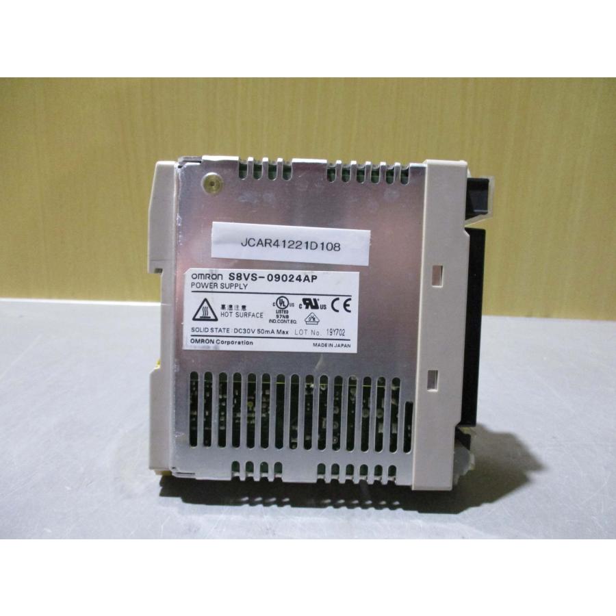 中古 OMRON POWER SUPPLY S8VS-09024AP 電源 DC30V 50mA Max