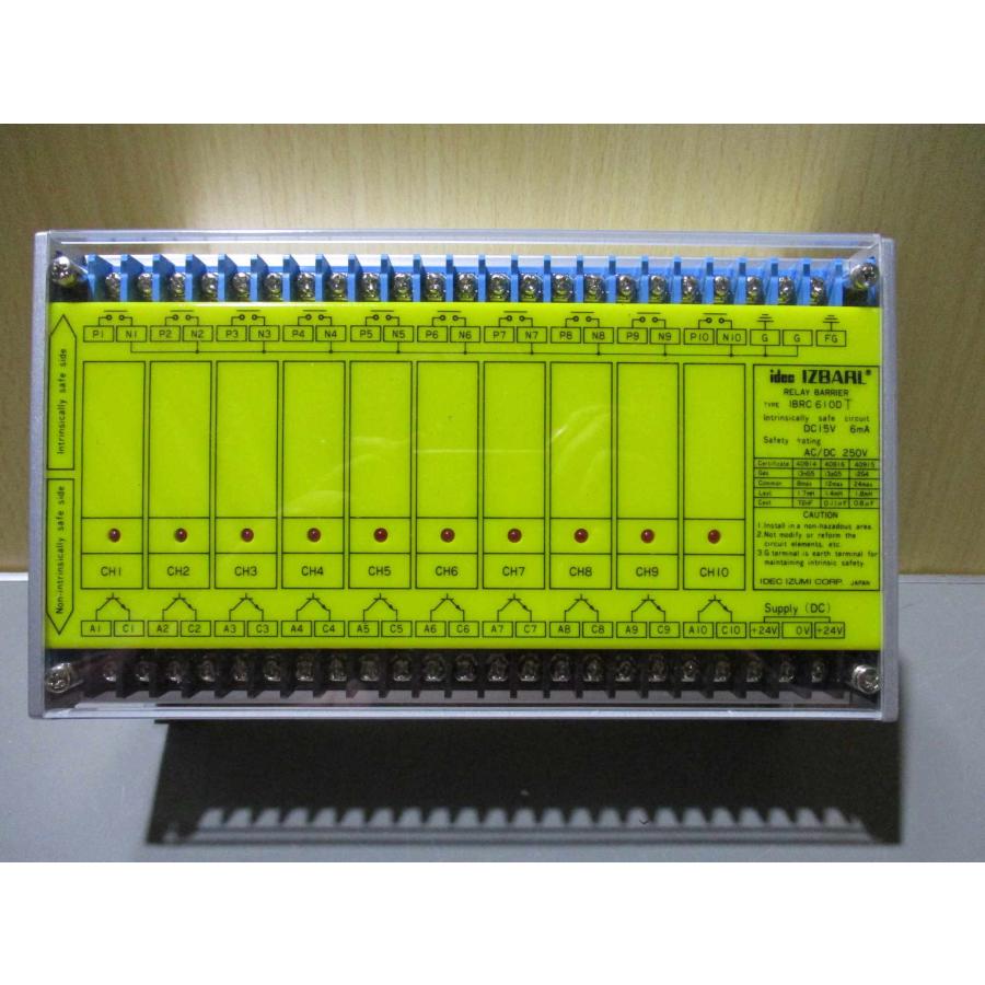 専用商品 中古 idec IZBARL IBRC 610DT RELAY BARRIER(JCER41114B064