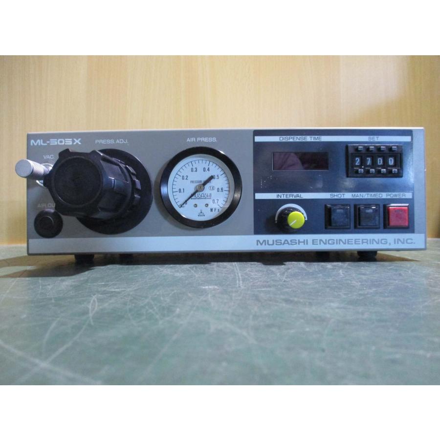 中古 MUSASHI エアーディスペンサー ML-505X(JCFR41116C034 中古 MUSASHI エアーディスペンサー ML-505X(JCFR41116C034