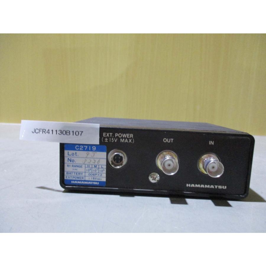 中古HAMAMATSU C2719 PHOTOSENSOR AMP(JCFR41130B107) : growdetrading Yahoo ...