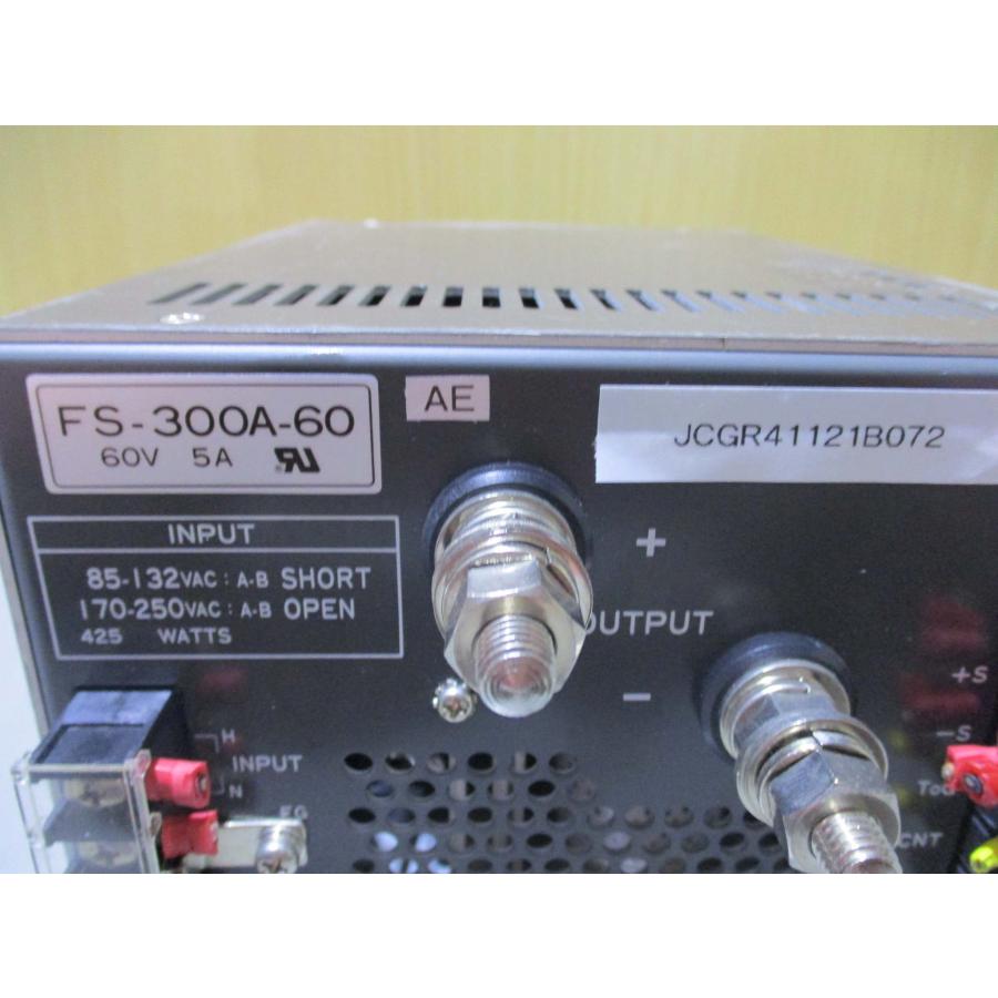 中古 NEMIC LAMBDA FS-300A-60 60V 電源(JCGR41121B072