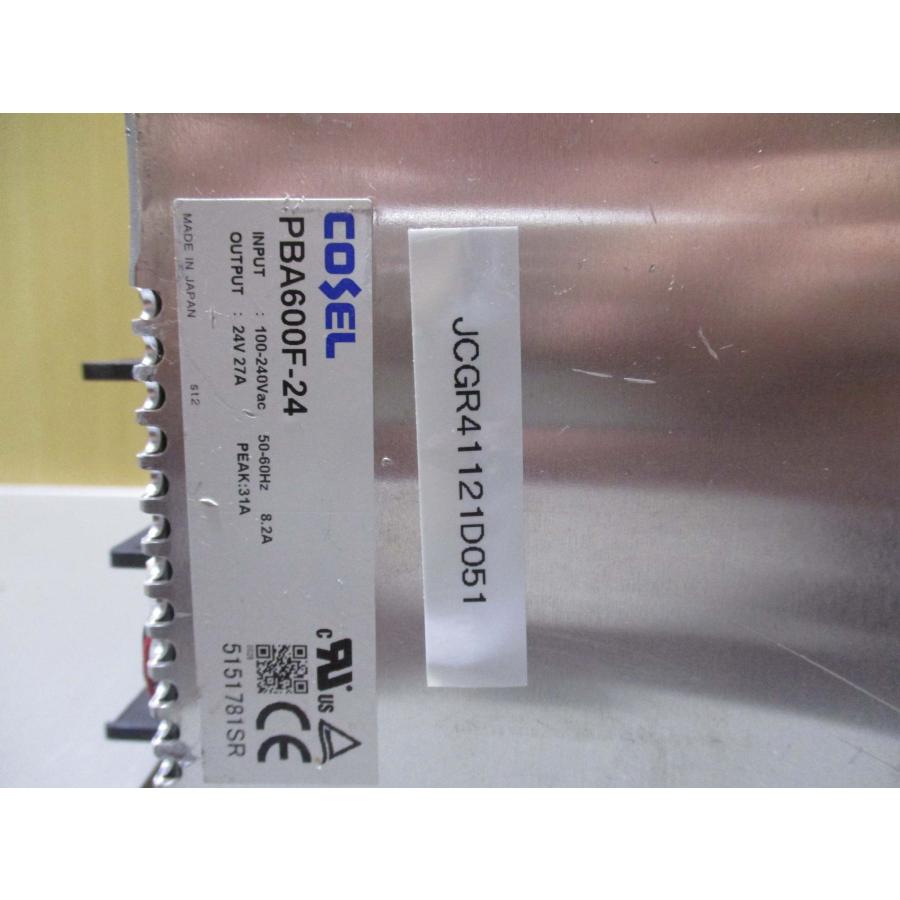 中古 COSEL PBA600F-24 スイッチング電源(JCGR41121D051