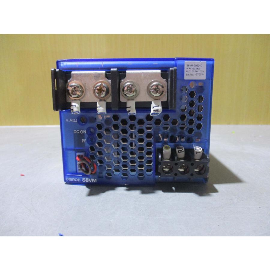 中古 OMRON S8VM-60024C スイッチング・パワーサプライ(JCHR41124C028