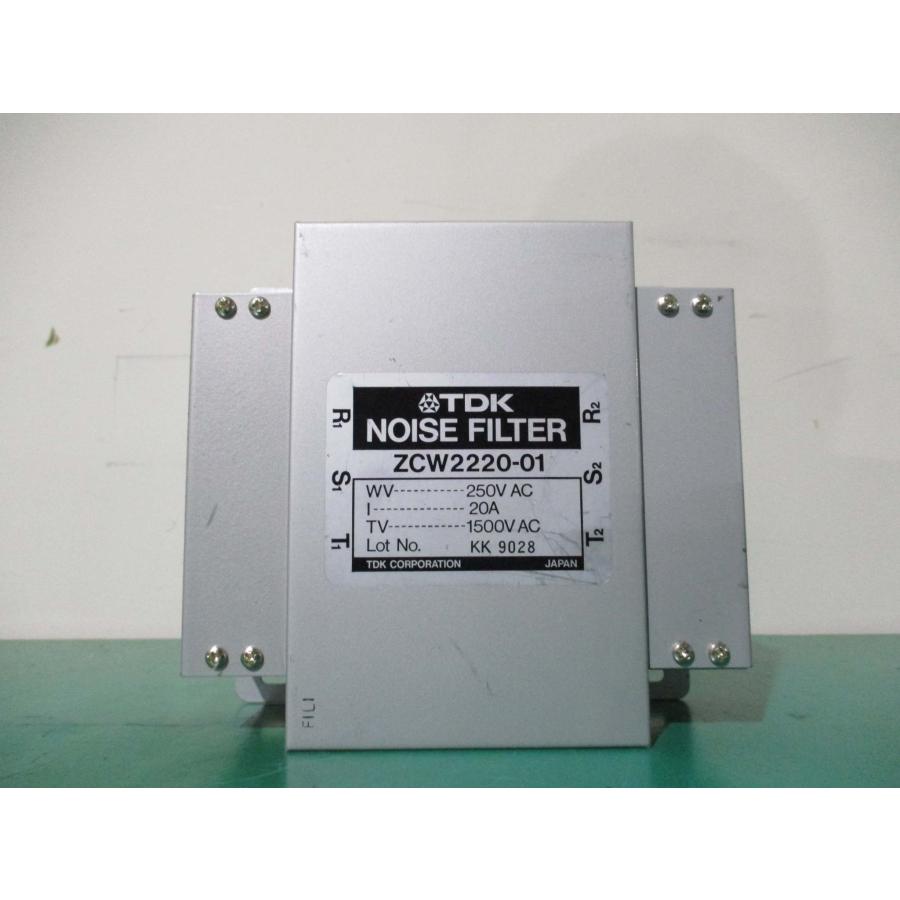 中古TDK AC電源ライン用EMCフィルタ 三相用大型角ケースタイプ ノイズ