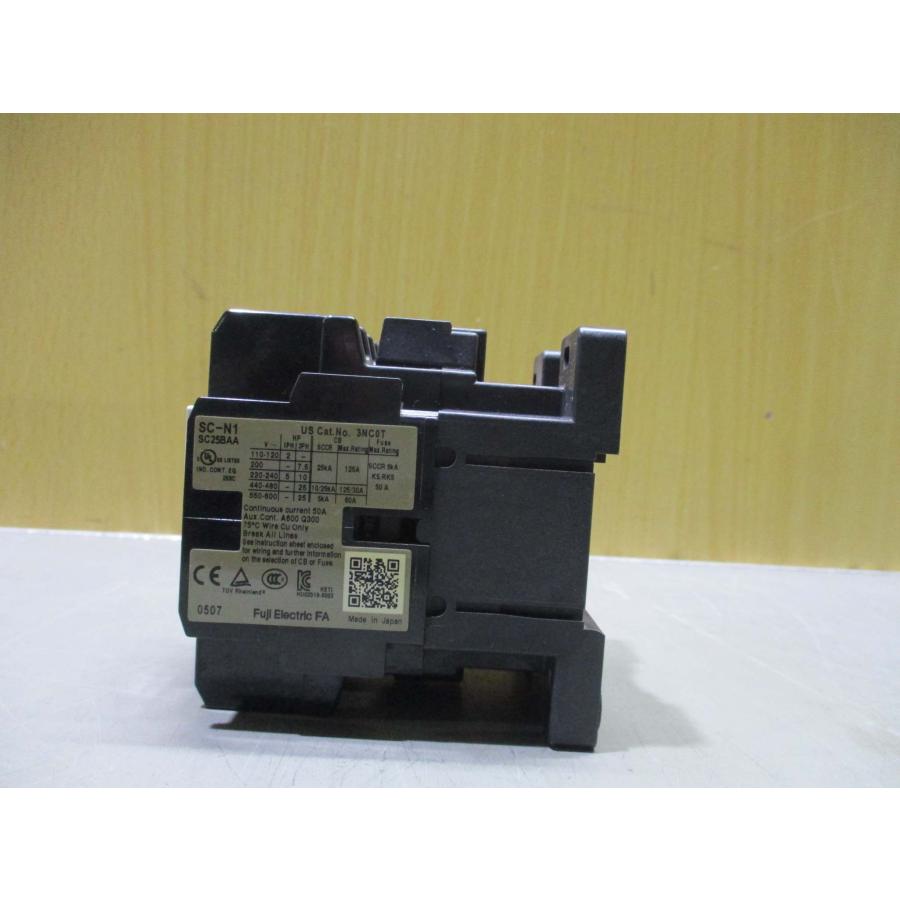 中古 FUJI SC-N1 SC25BAA 標準型電磁接触器 マグネットスイッチ AC100