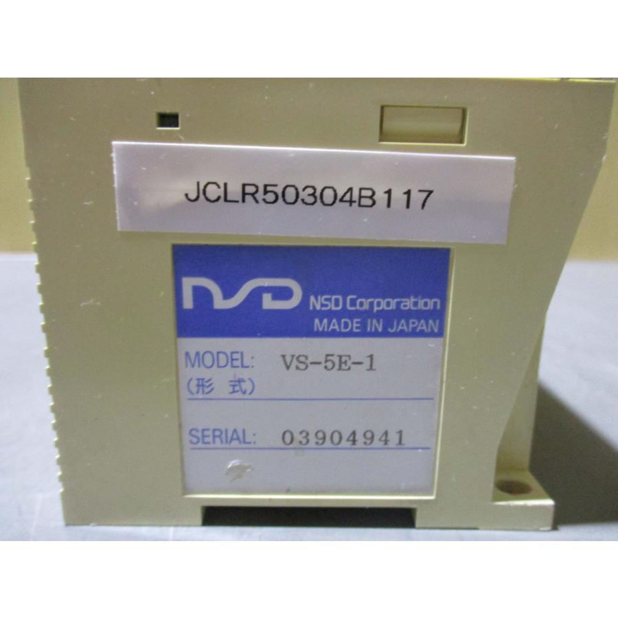 中古 NSD VARICAM VS-5E-1 Electronic Cam Controller(JCLR50304B117)