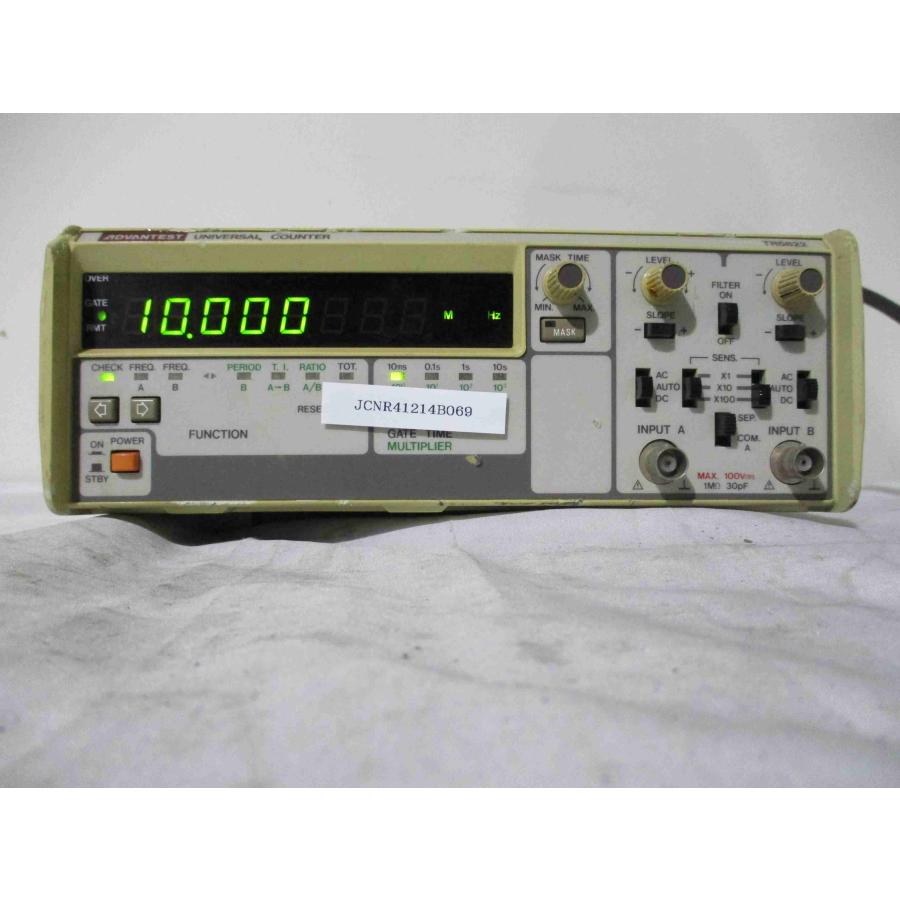 アドバンテストユニバーサルカウンター
TR5822 Yahoo!オークション -「アドバンテスト カウンター」の落札相場