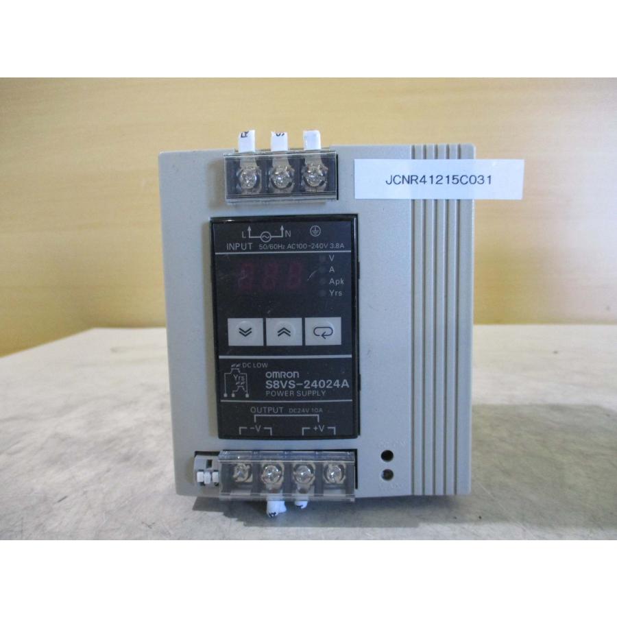 中古 OMRON スイッチング・パワーサプライ S8VS-24024A/ED2