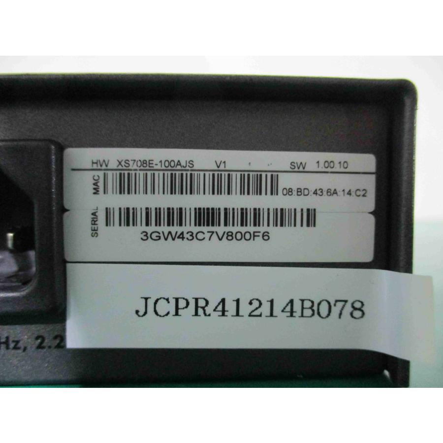 中古NETGEAR PROSAFE XS708E-100AJS V1 スイッチングハ(JCPR41214B078