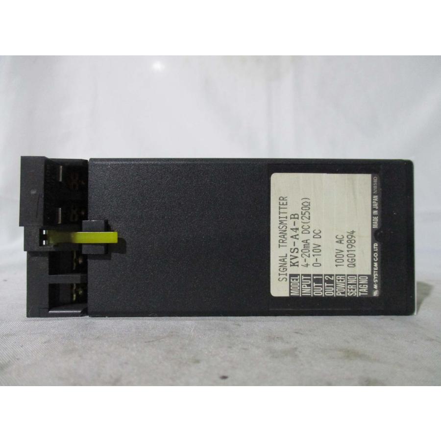 中古 M-SYSTEM K-UNIT SIGNAL CONDITIONER KVS-A4-B 直流入力変換器 