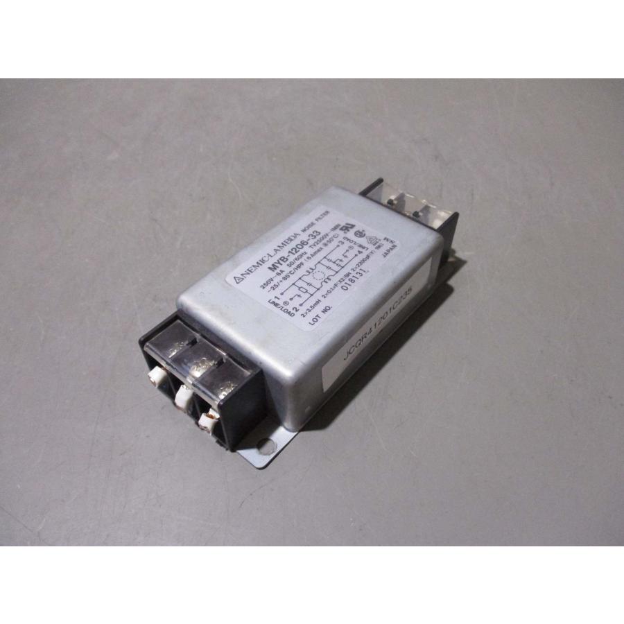 中古 NEMIC LAMBD MYB-1206-33 ノイズフィルター 送料別(JCQR41201C235