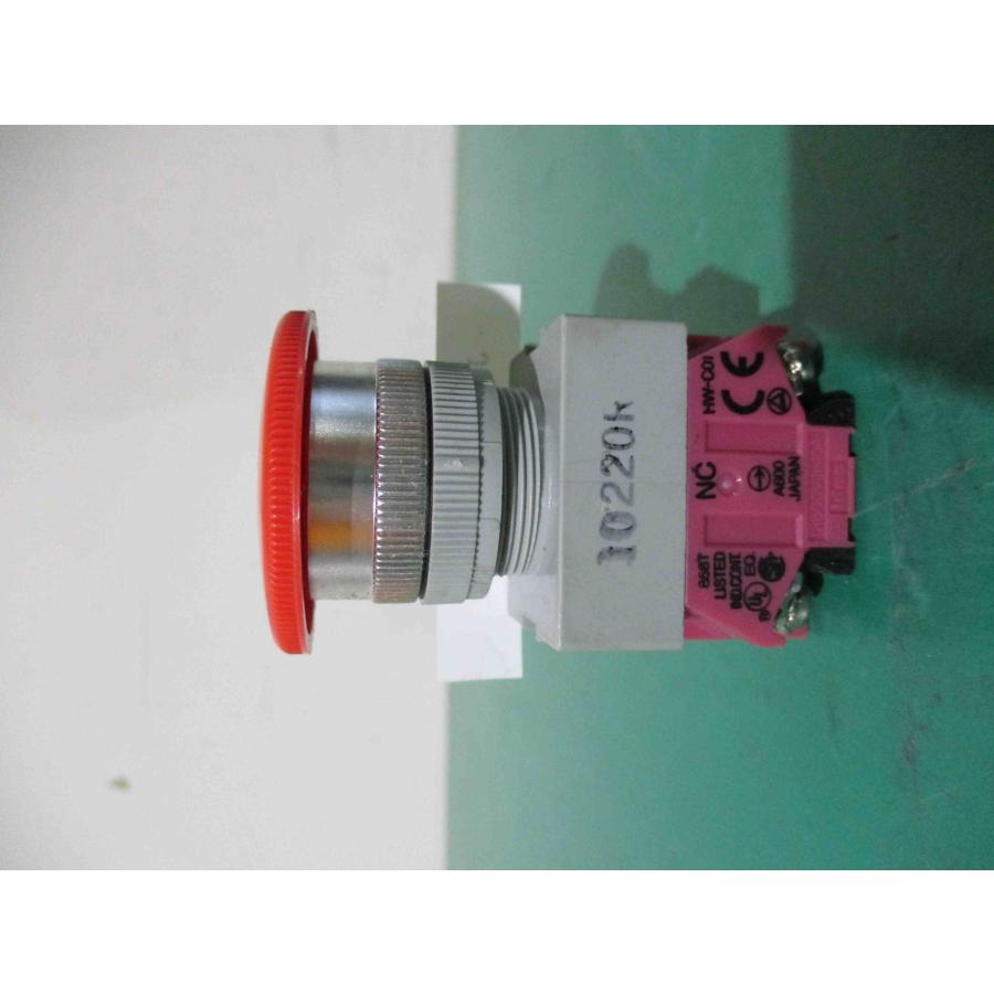 中古IDEC AVW IZUMI 41-10650 非常停止用押ボタンスイッチ プッシュ