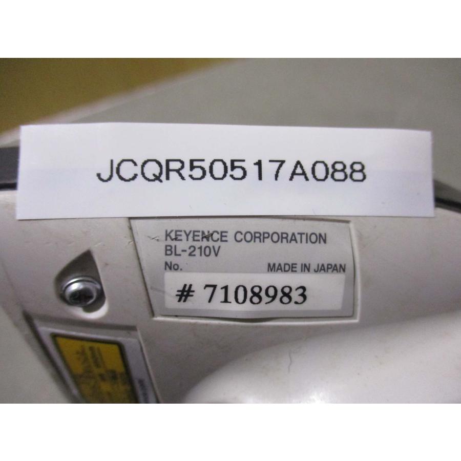 中古 KEYENCE BL-210V バーコードリーダー(JCQR50517A088