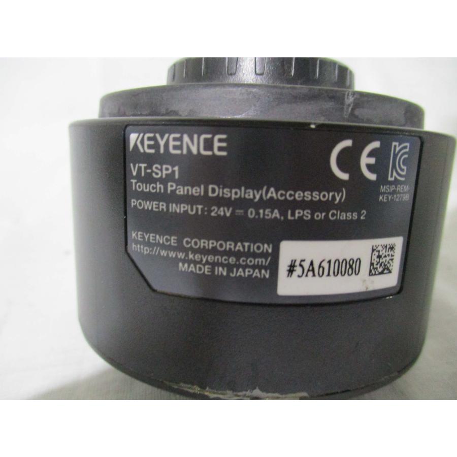 中古 KEYENCE 盤面取付 アンプ内蔵 スピーカ VT-SP1 中古 KEYENCE 盤面取付 アンプ内蔵 スピーカ VT-SP1