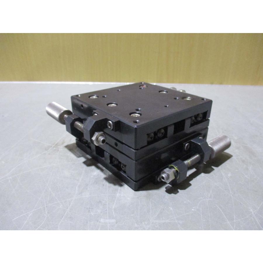 中古2軸手動小型 XYステージ (8X8X4cm)(KABR50316D153 