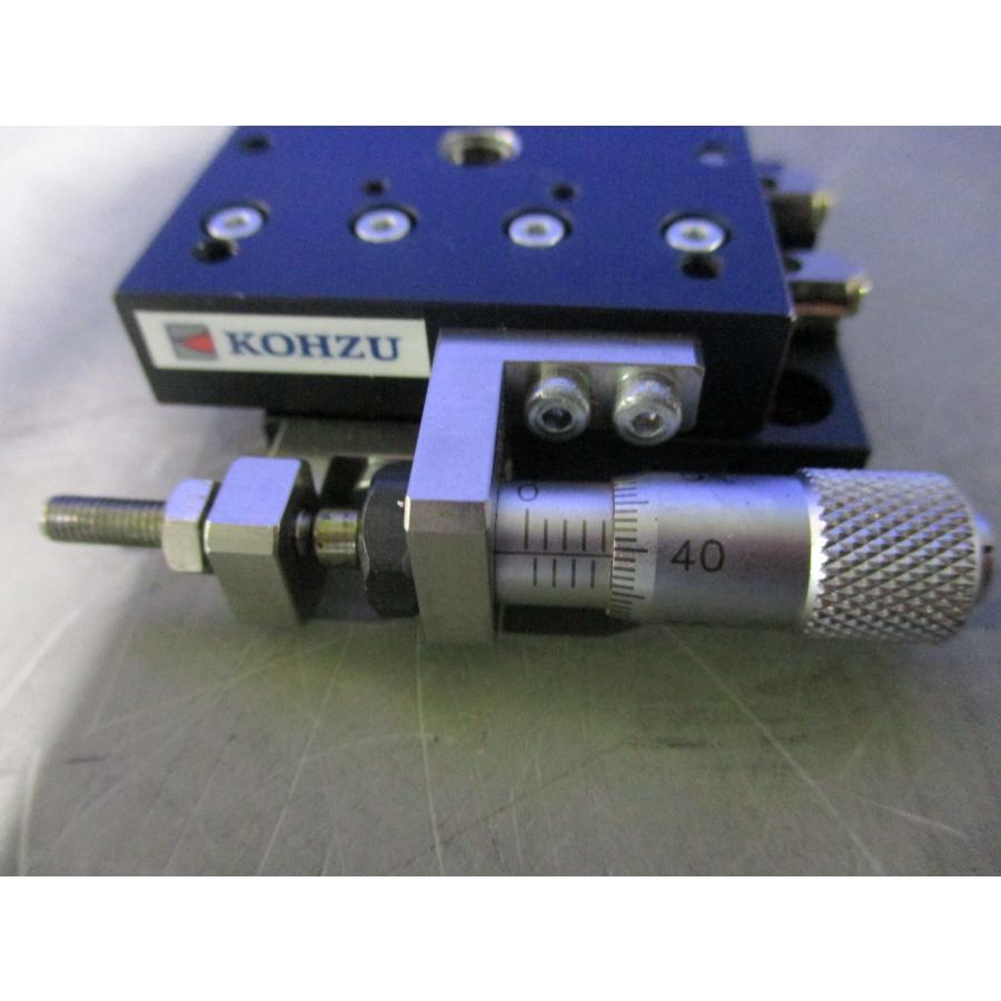 中古 KOHZU XM04A-S1Z-18 手動Xステージ (KABR60410B194