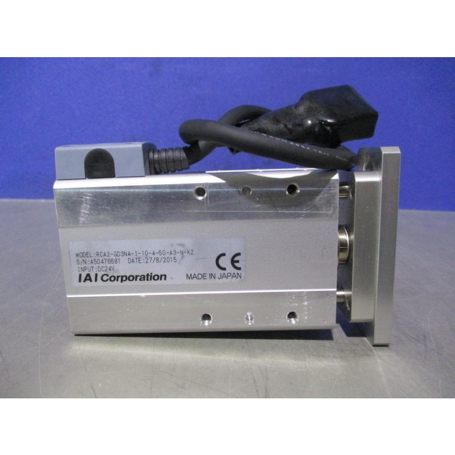 中古 IAI(アイエイアイ) RCA2-GD3NA-I-10-4-50-A3-N-K2 ロボシリンダ (KABR70221B211 ...